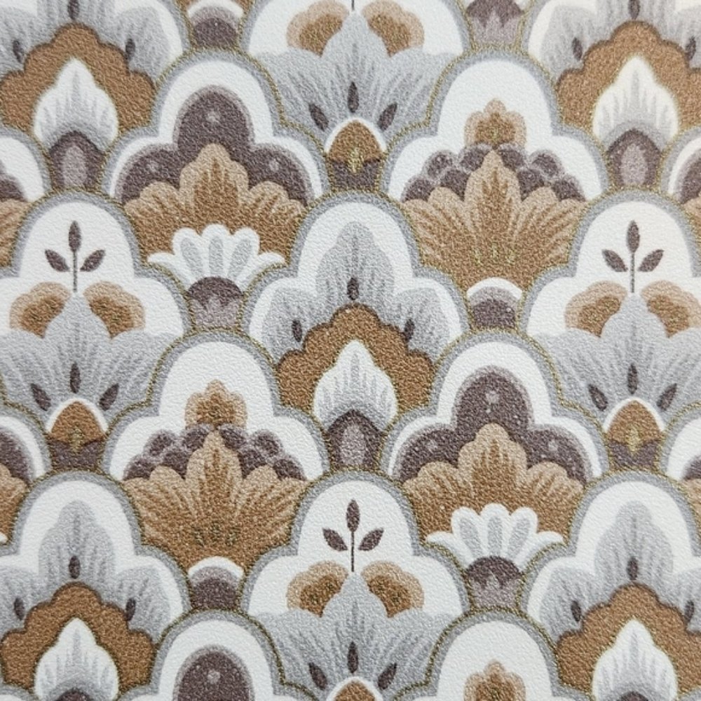 Groovy MCM Vintage Vinyl Wallpaper